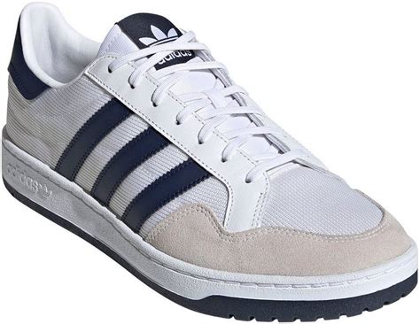 adidas sneaker herren weiß navy|Adidas weiße sneakers herren.